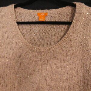 JOE FRESH | large | Glitter Accented Scoop Neck Sweater